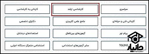  ویرایش اطلاعات ثبت نام ارشد 1403