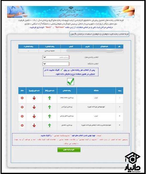 زمان انتخاب رشته کنکور کارشناسی ارشد علوم پزشکی ۱۴۰۳